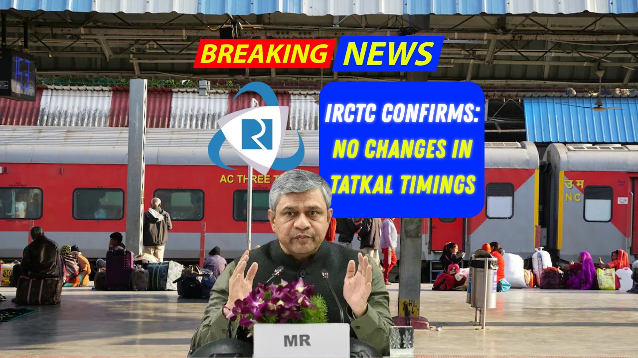 Tatkal Ticket Booking Rule