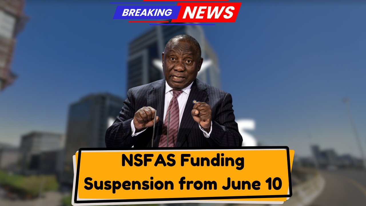 NSFAS Funding Suspended