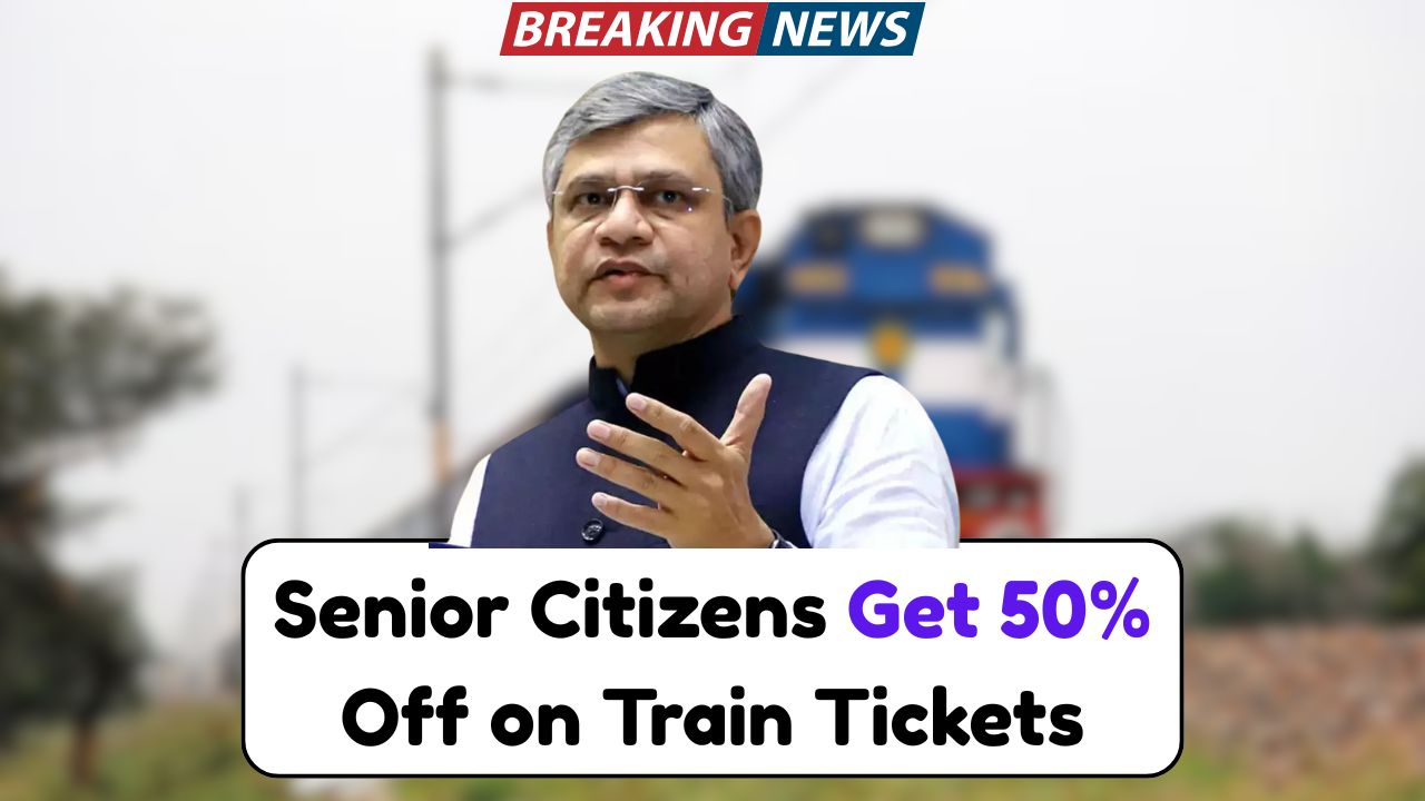 Railway Senior Citizen Discount