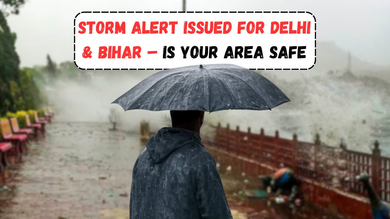 Rain and Dust Storm Alert
