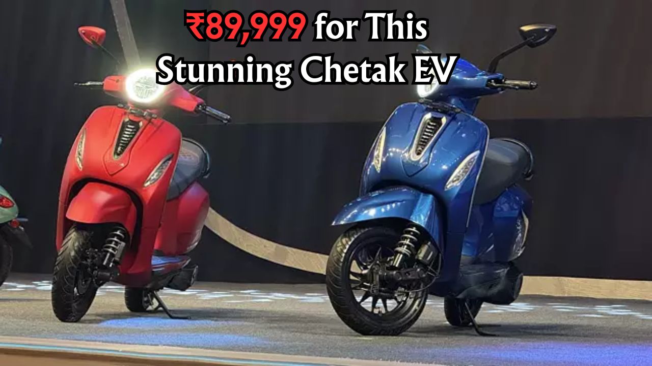 Bajaj Chetak Electric Scooter 2025
