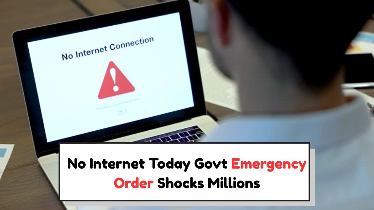 No Internet Today