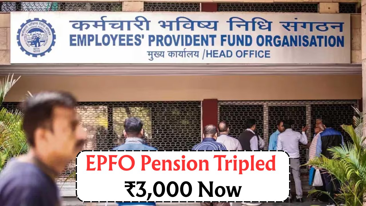 Pension Tripled Now