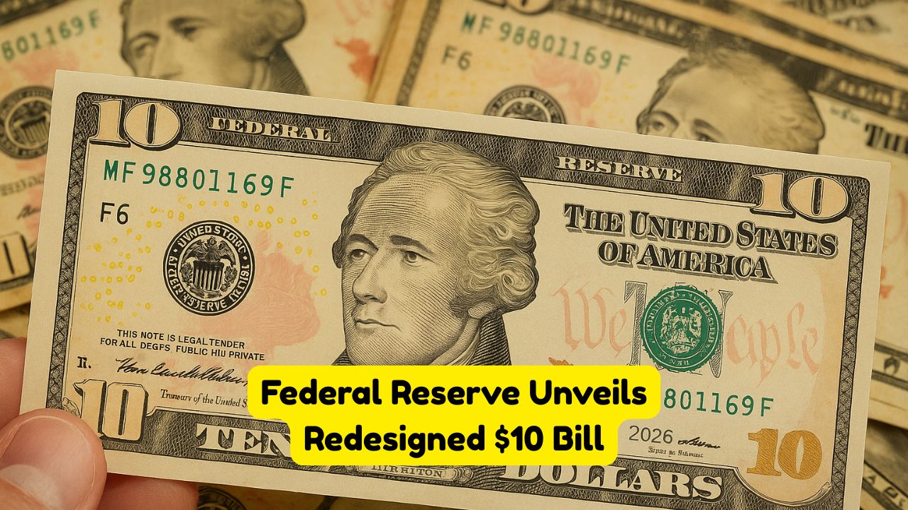 Redesigned $10 bill